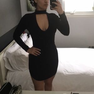 Missguided black dress